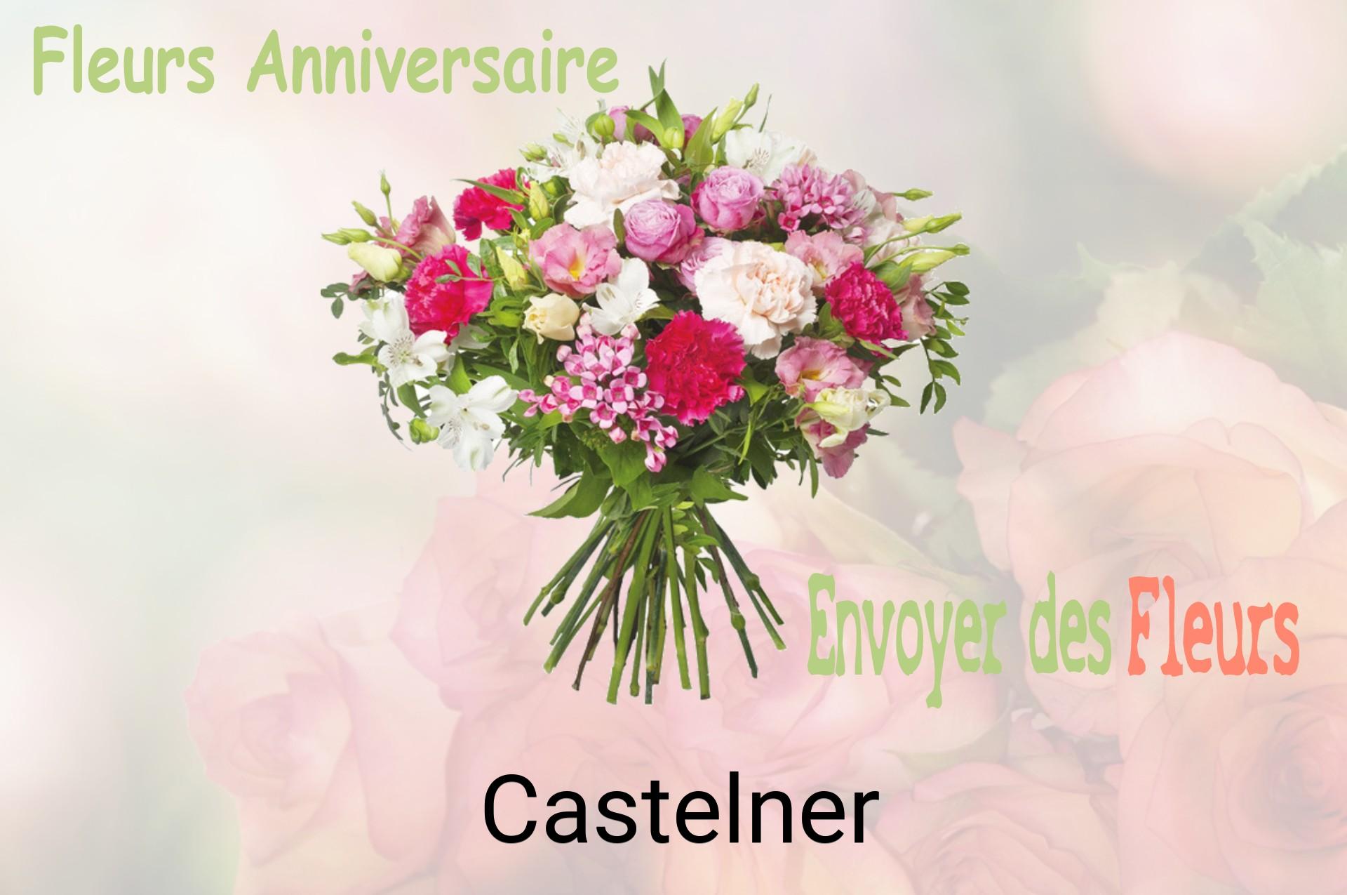 Bouquet de fleurs d’anniversaire livré à Castelner